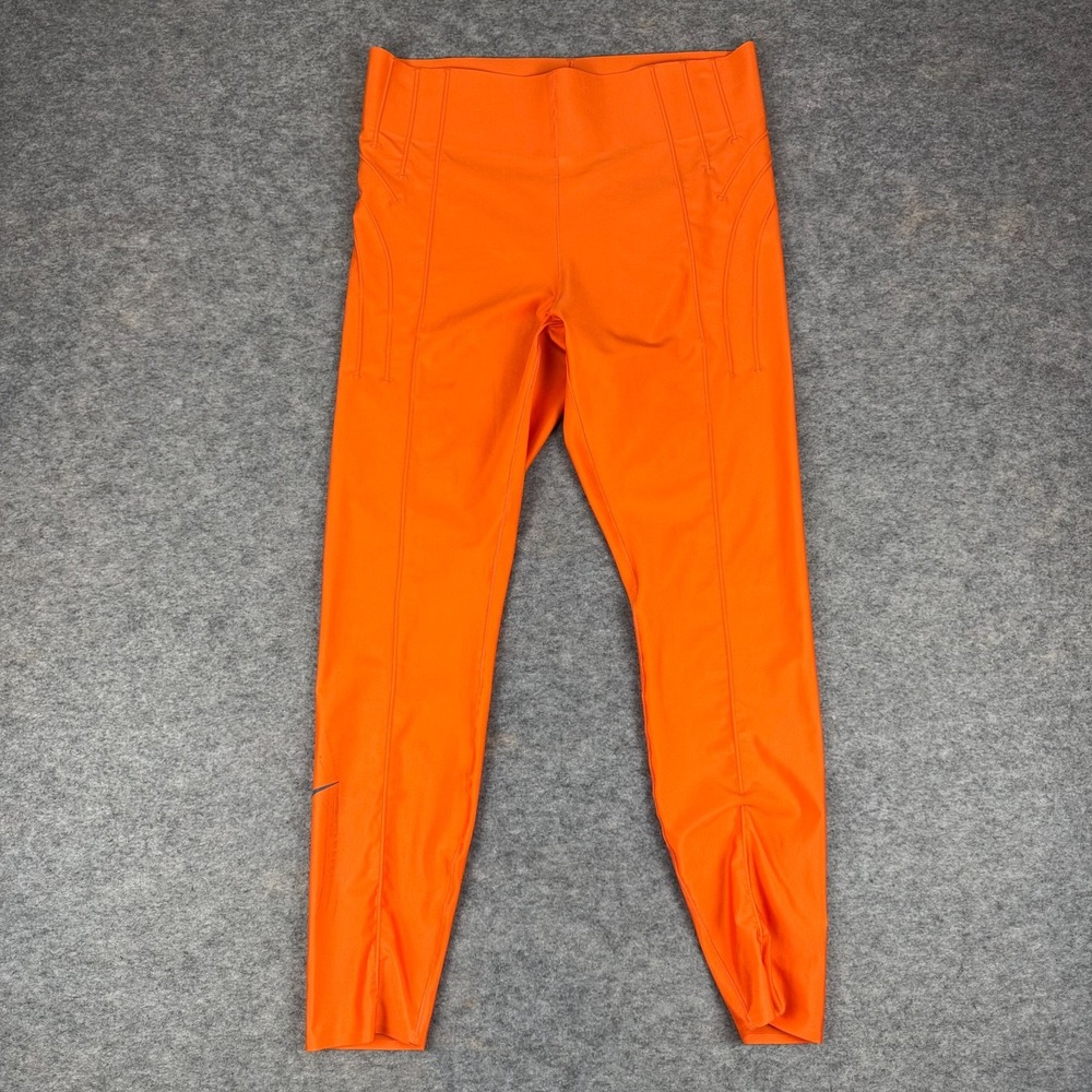 Nike City Ready 7/8 Tights 27" Electro Orange Womens Large L *